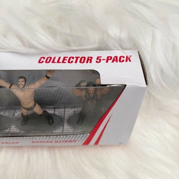 WWE Collector 5-pack John Cena, The Rock, AJ, Finn, Roman Reigns Action New - Picture 4 of 12